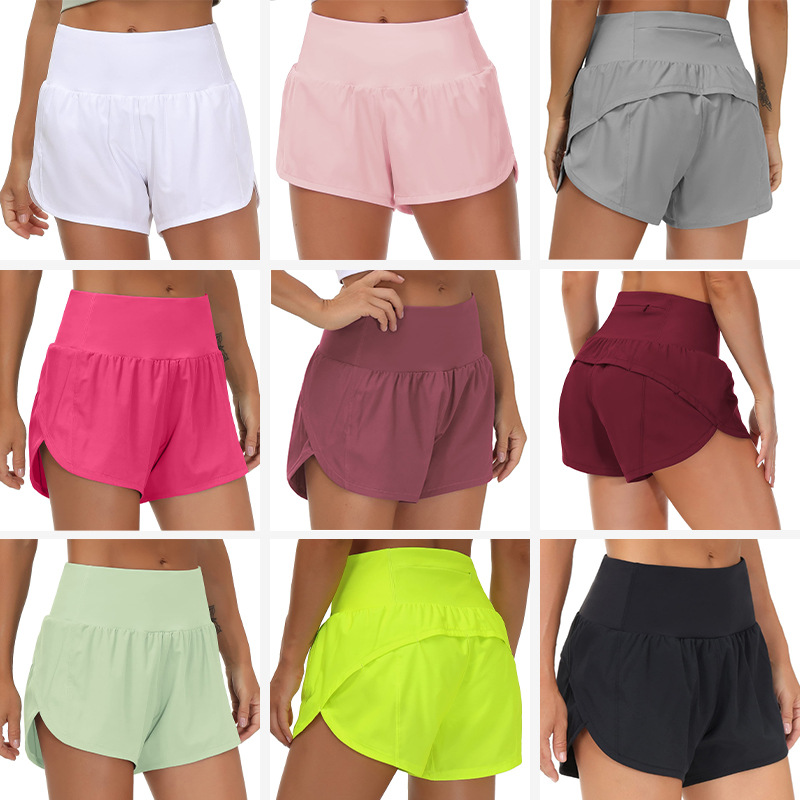 High Waisted Running Shorts 13