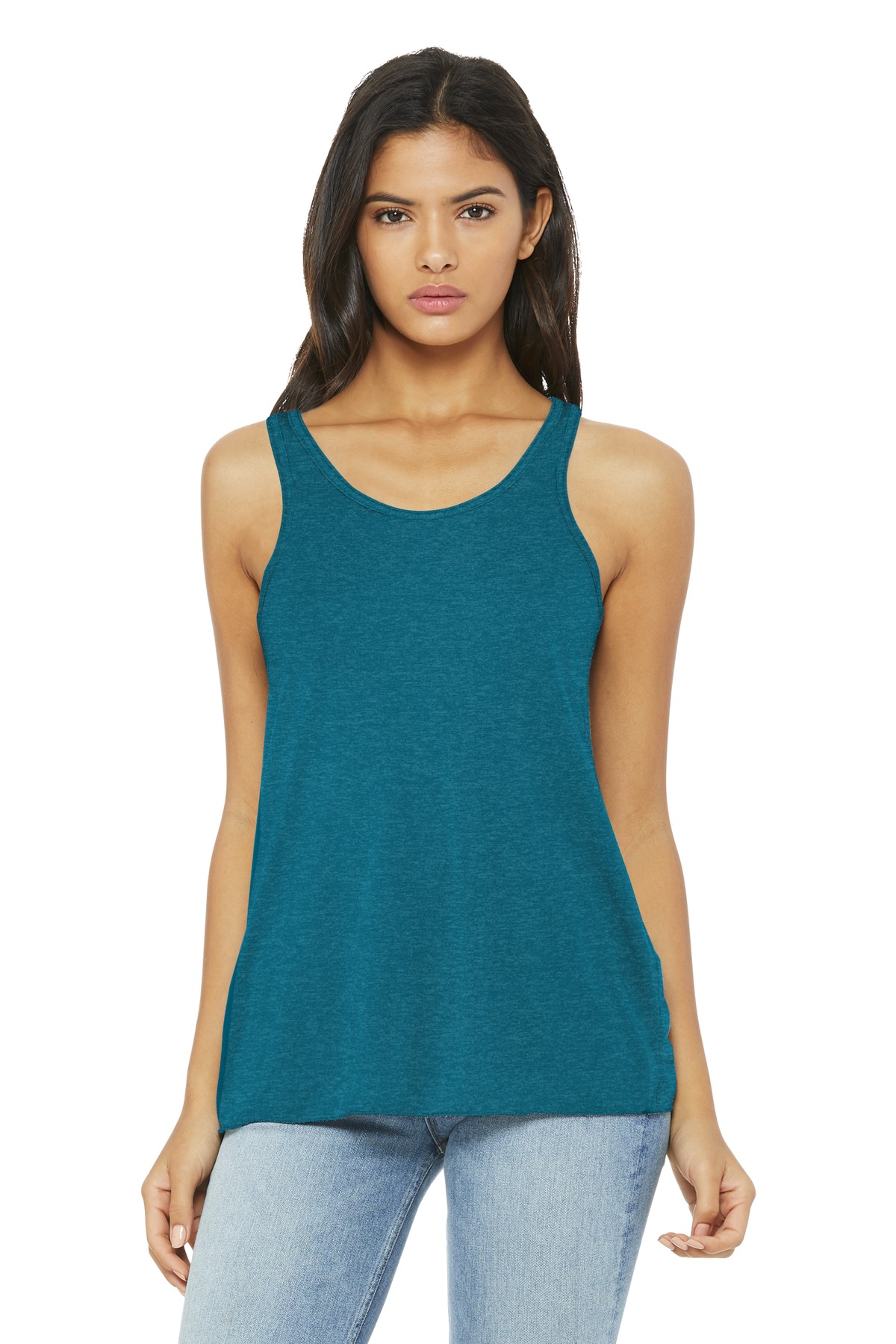 BELLA+CANVAS Women's Flowy Racerback Tank. BC8800 98