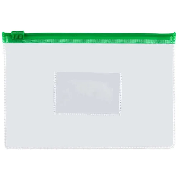 A5 Size Clear PVC Zipper Bag 6