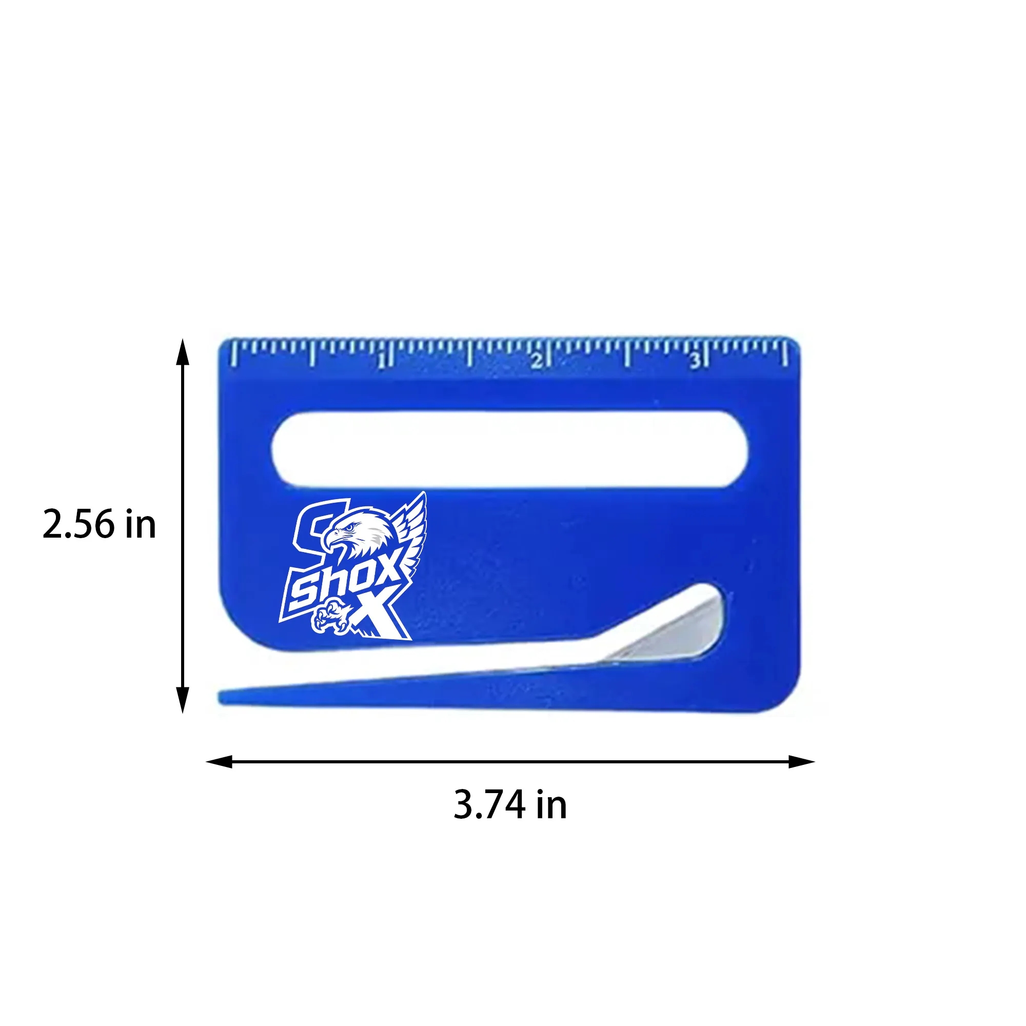 MOQ 20 3-in-1 Magnifying Glass Ruler Envelope Knife 3