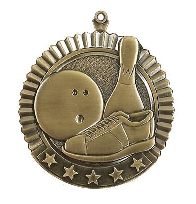 Bowling Star Medal 2 3/4" 2