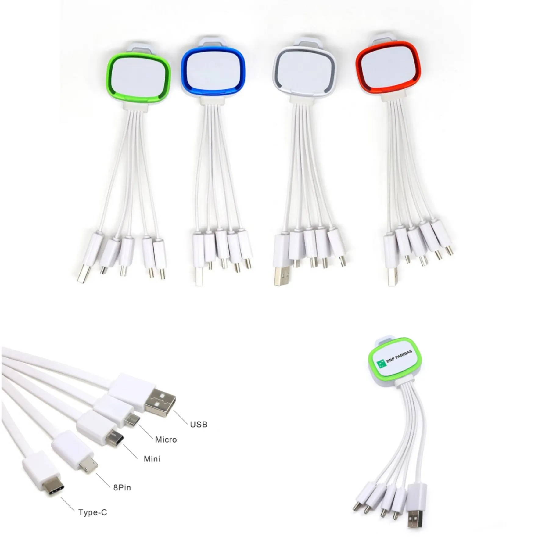 Promotional 5-in-1 Charging Cables