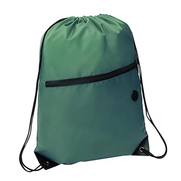 Headphone Slot Drawstring Polyester Bags 14