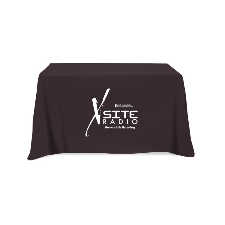 Flat 4-sided Table Cover - fits 4 foot standard table 6