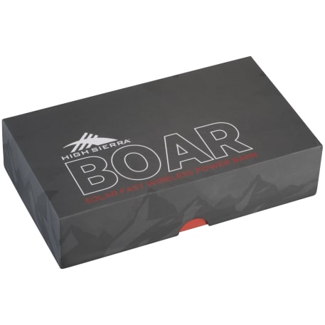 High Sierra® IPX 5 Solar Fast Wireless Power Bank 62