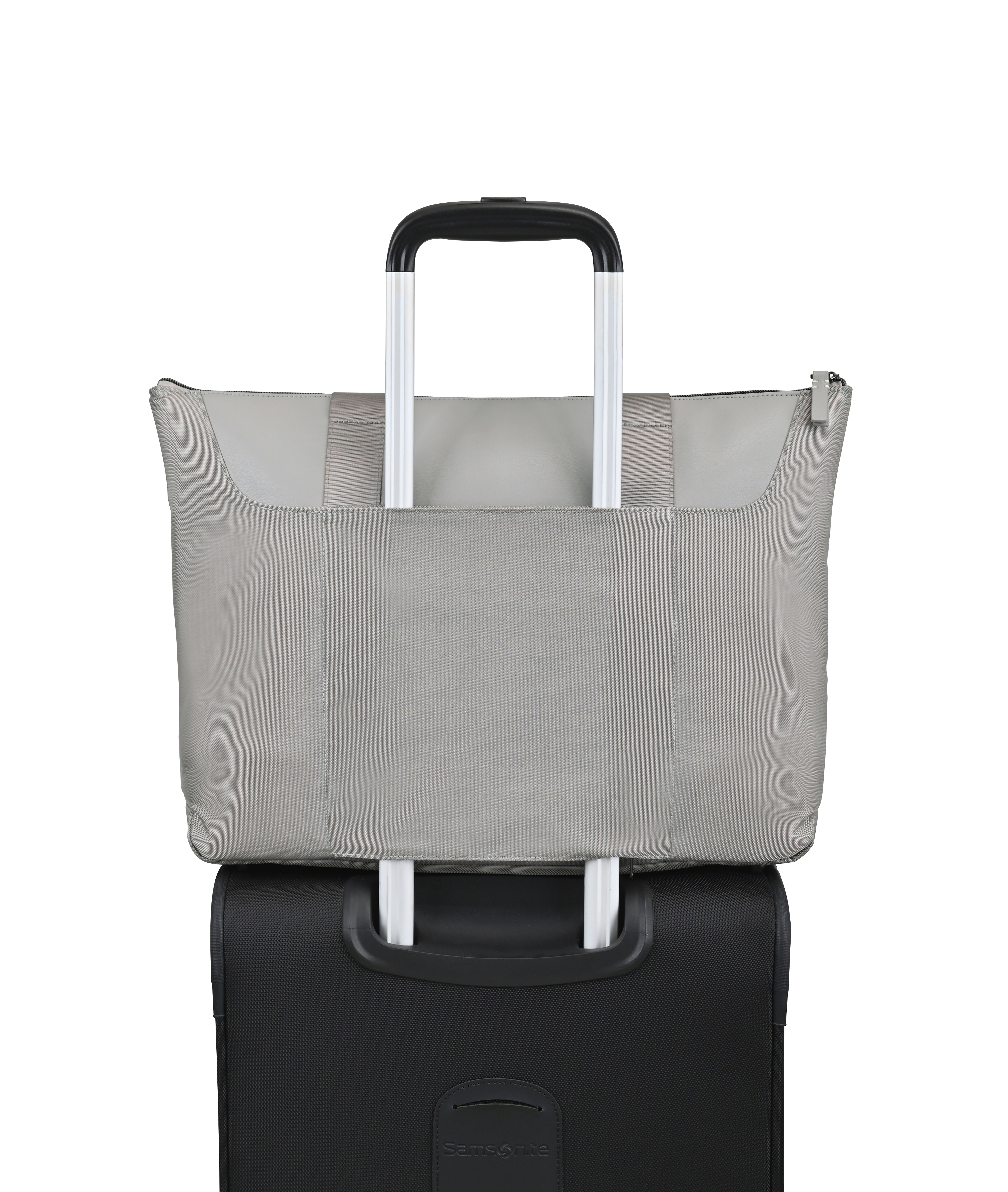Travis & Wells® Lennox Recycled Nylon Laptop Tote 8