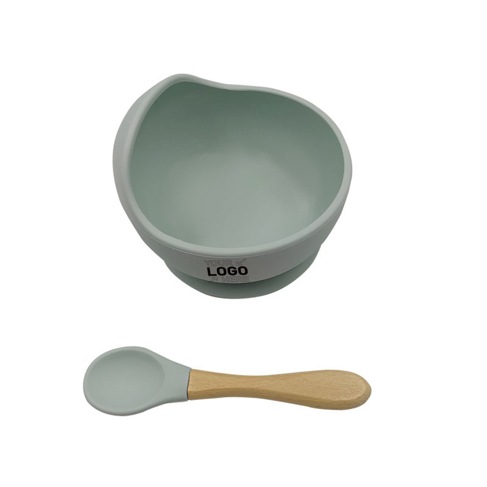 Silicone Suction Bowls for Baby with Spoon 3