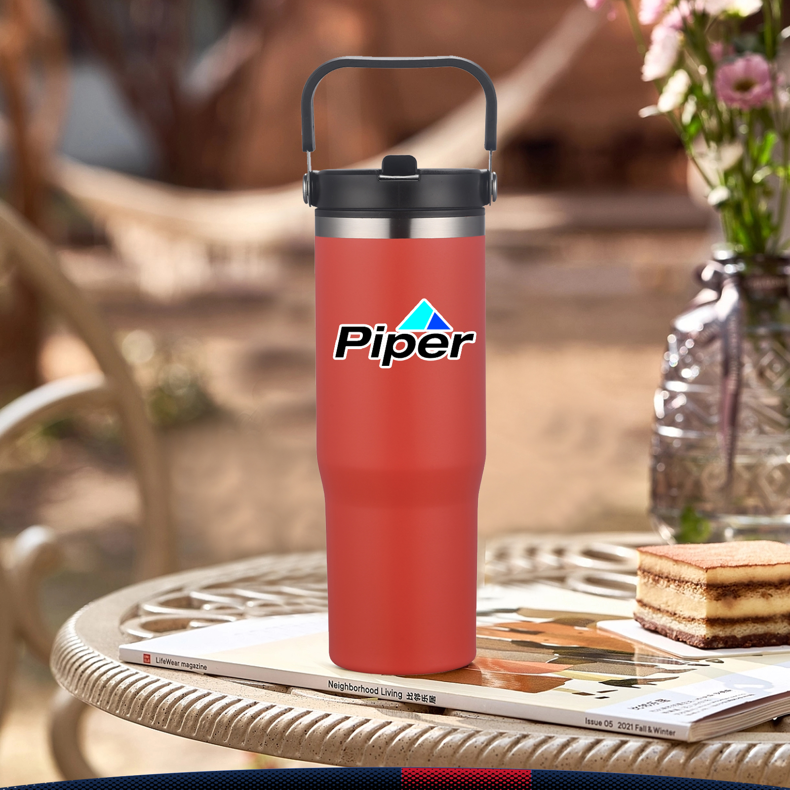 30 oz. Sleek Travel Mug 1