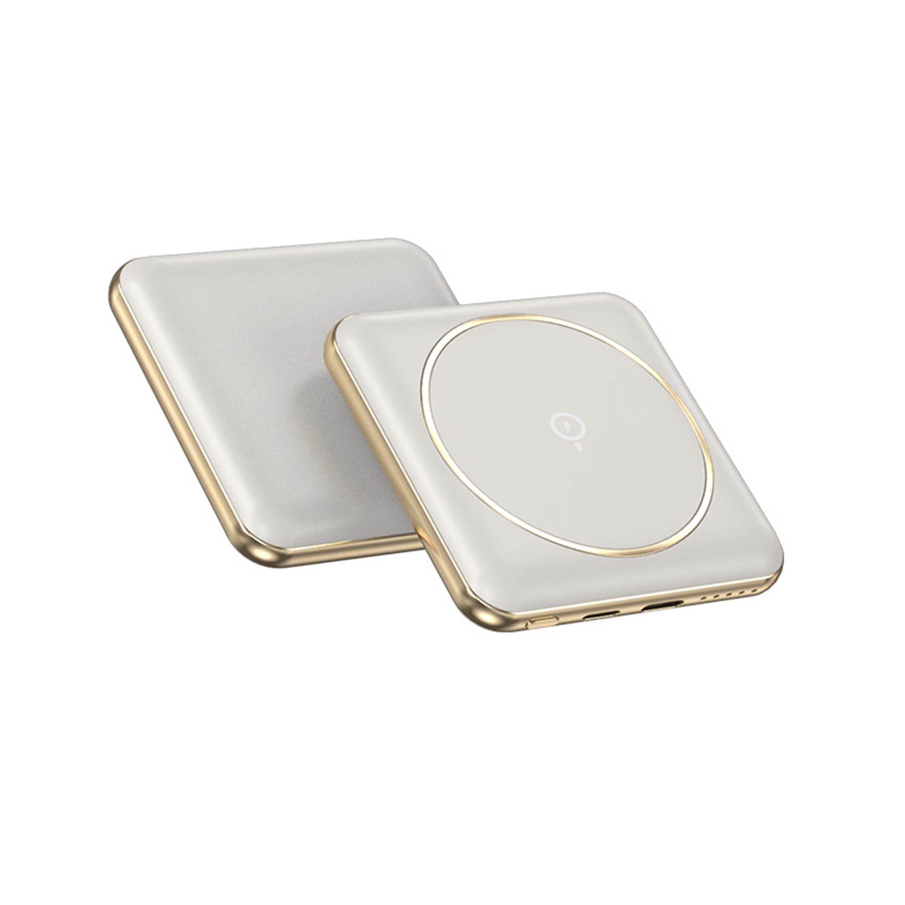 Protable 5000mah Magnetic Wireless Power Bank 3