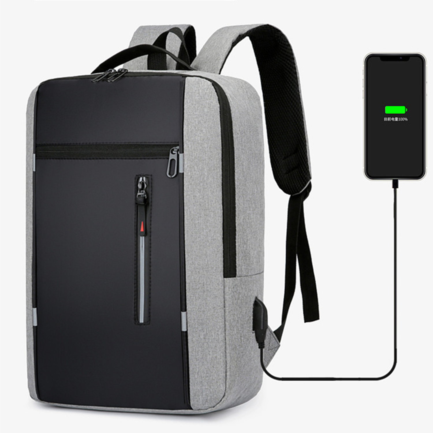 Large Backpack for Travel with USB Charging Port 4