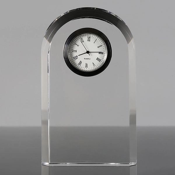 Crystal Desk Clock For Souvenir Gift 3