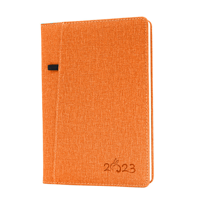 Fabric PUJournal Notebook with Pocket 4