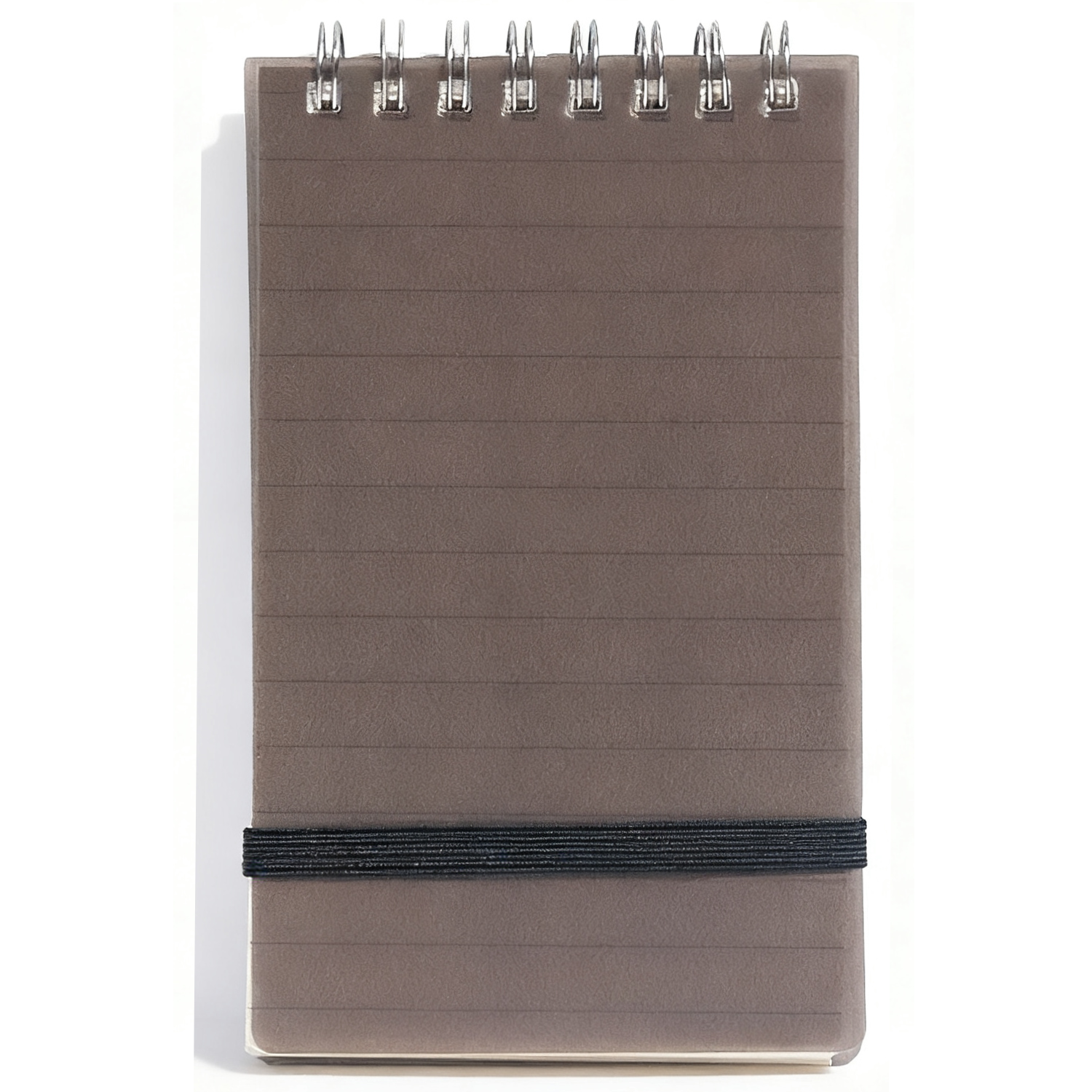 A7 PP Waterproof Cover Spiral Notebook w/ Elastic Band 10