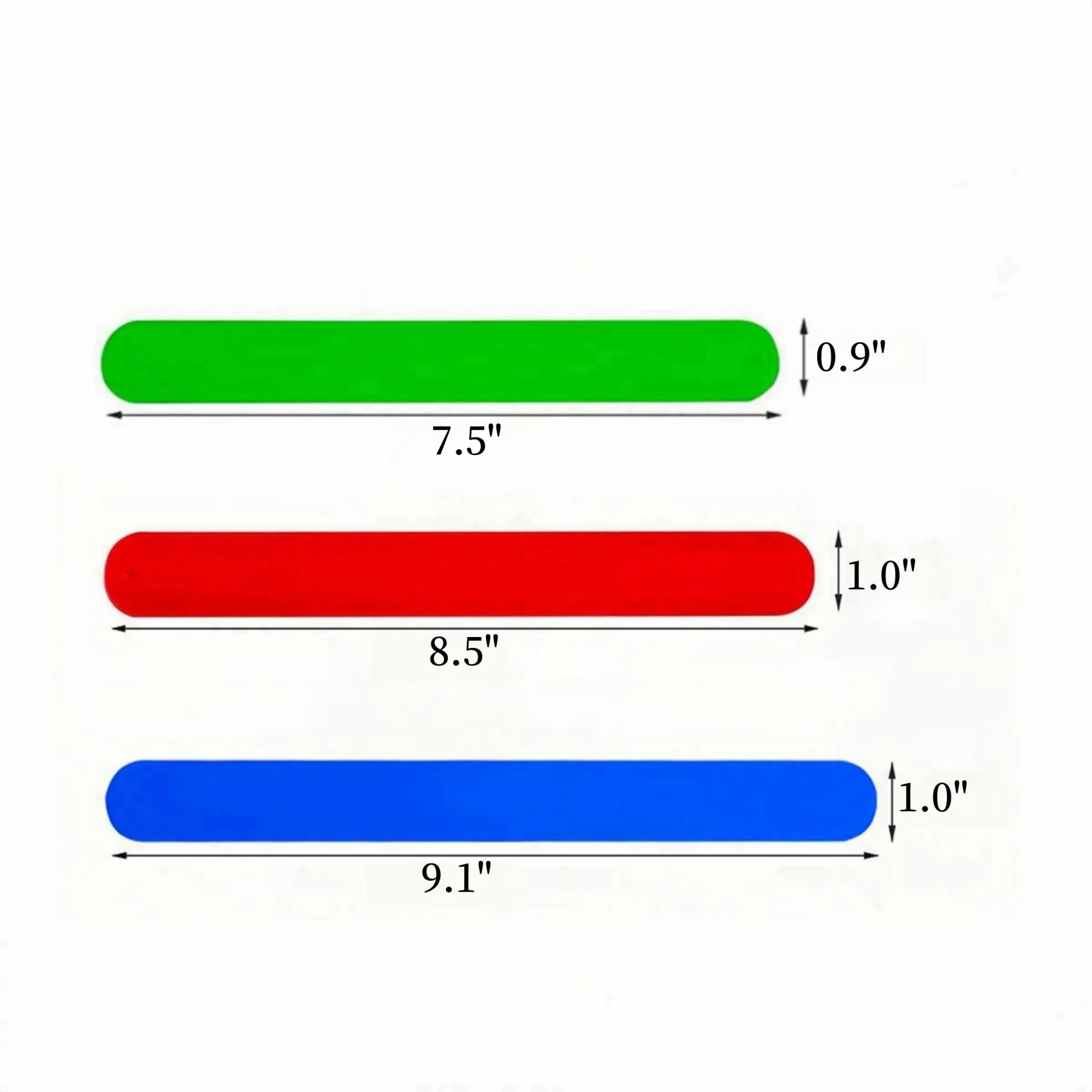 Full Color Custom Silicone Slap Bracelets 4