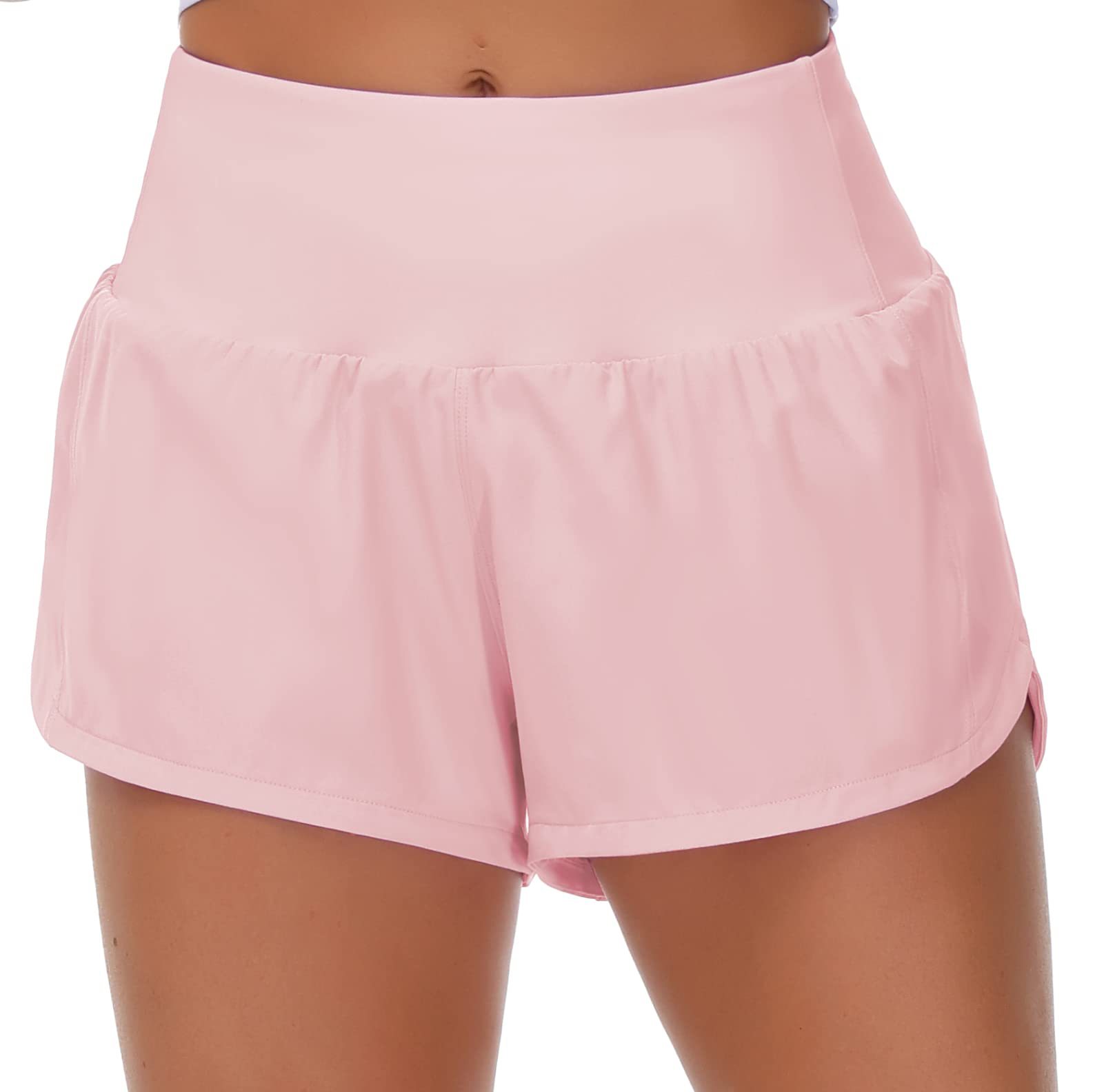 High Waisted Running Shorts 3