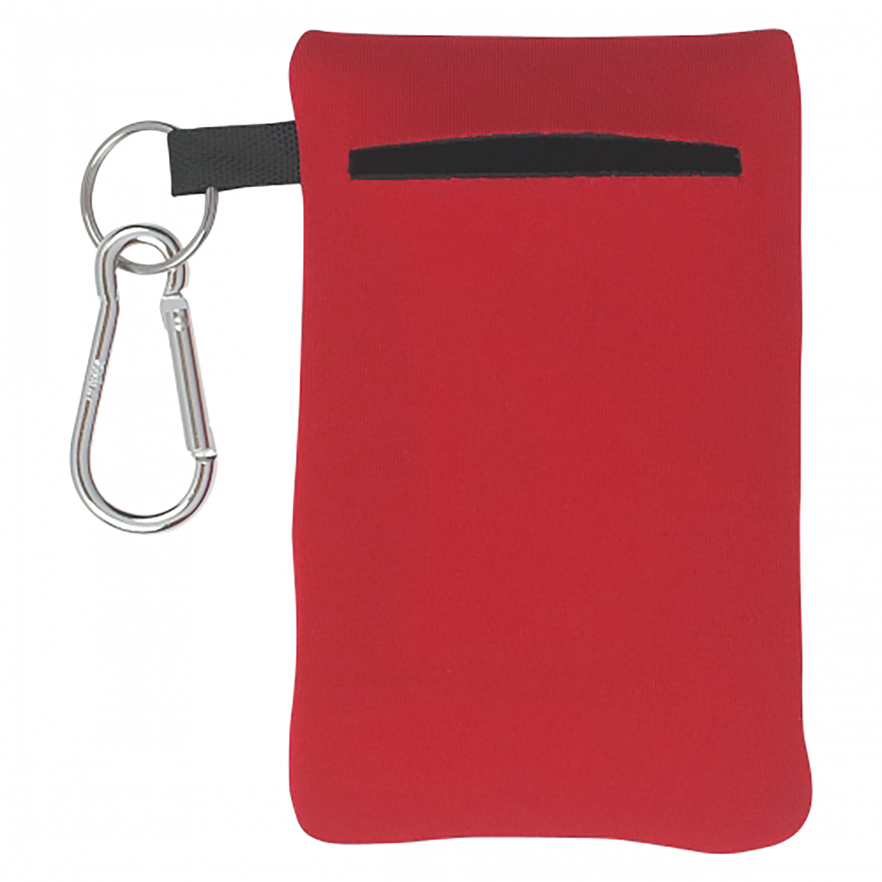 Small Neoprene Mobile Accessory Device w/ Carabineer 4