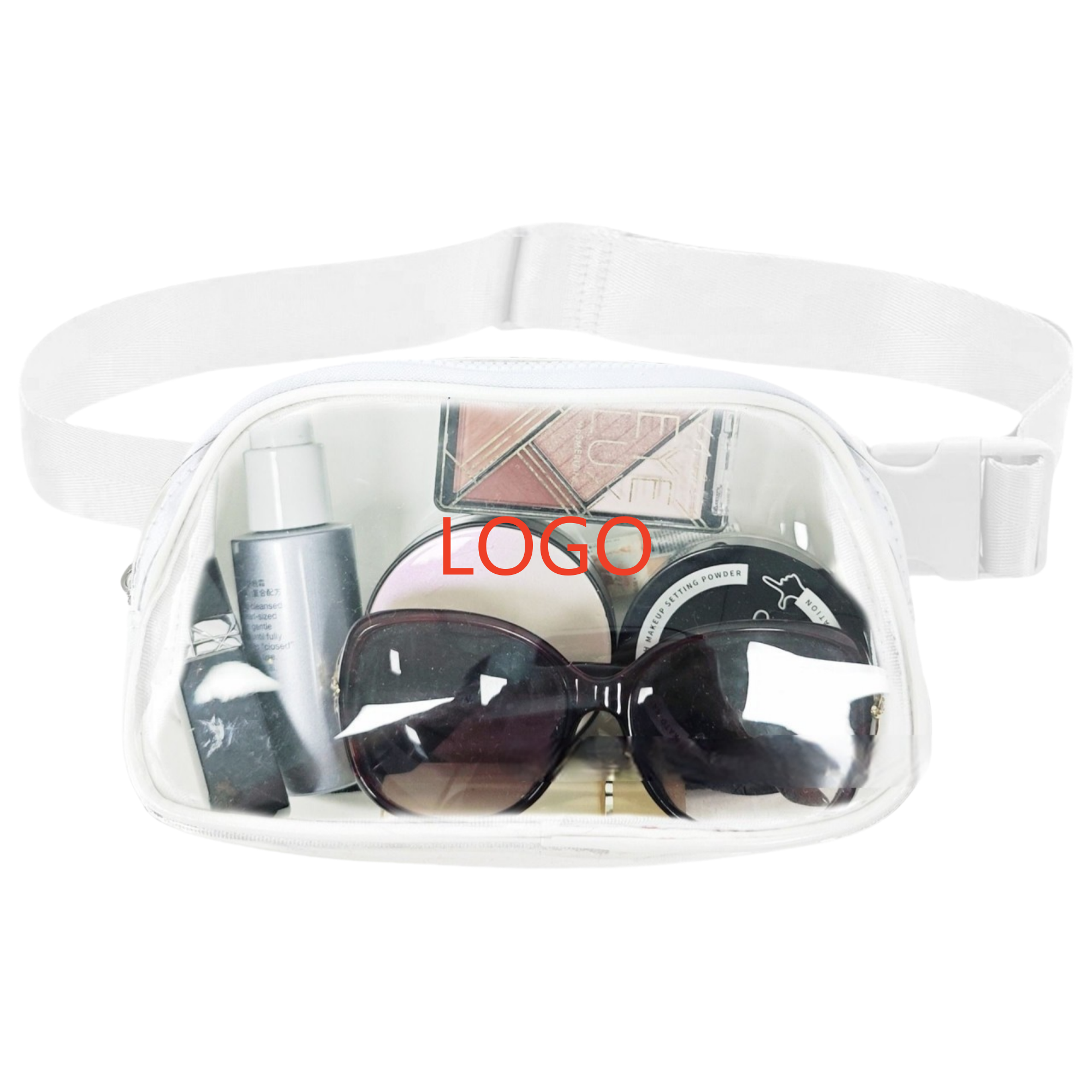 Customized Transparent Travel Waist Bag 3