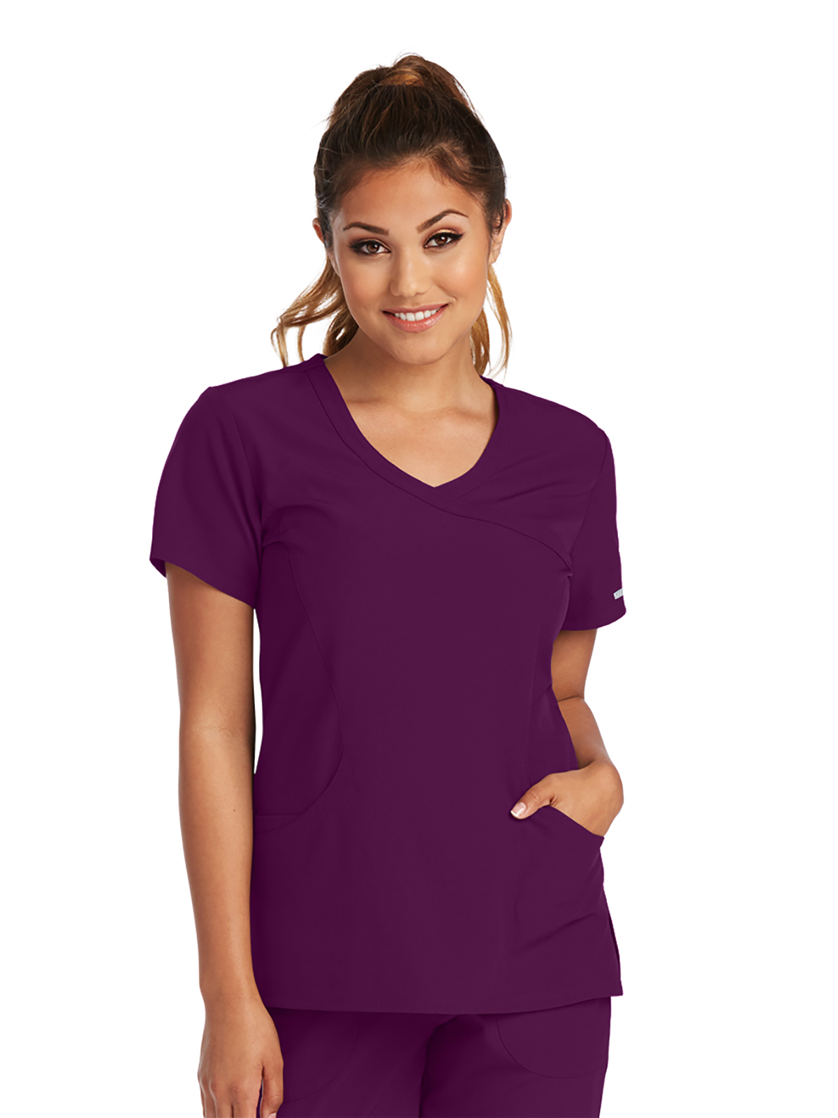 Skechers - Women's Three-Pocket Crossover V-Neck Reliance Scrub Top 37