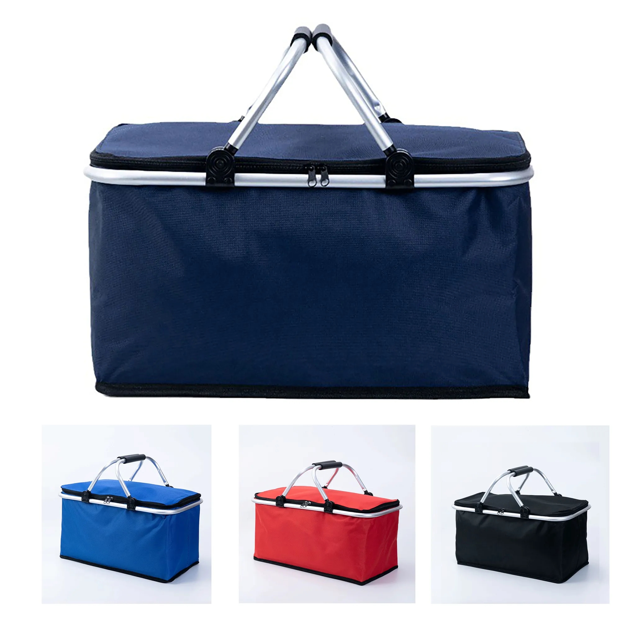 Collapsible Insulated Picnic Basket 2