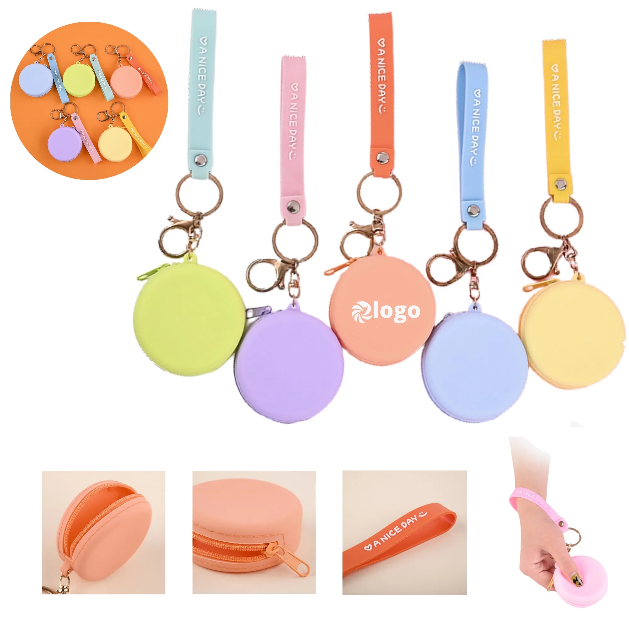 Cute Silicone Coin Purse Candy Color Pouch Bag 2
