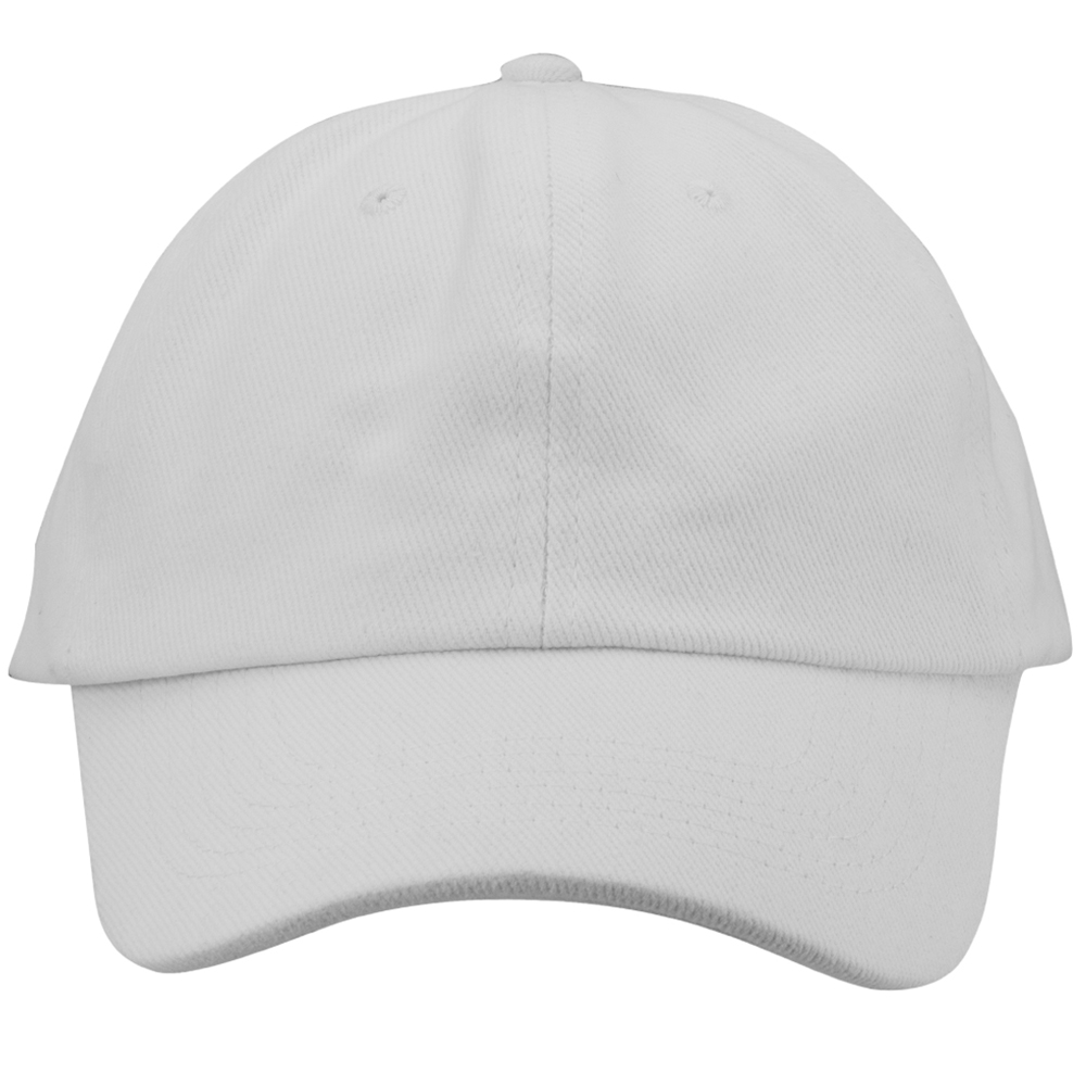 6 Panel Unconstructed Brushed Cotton Cap 13
