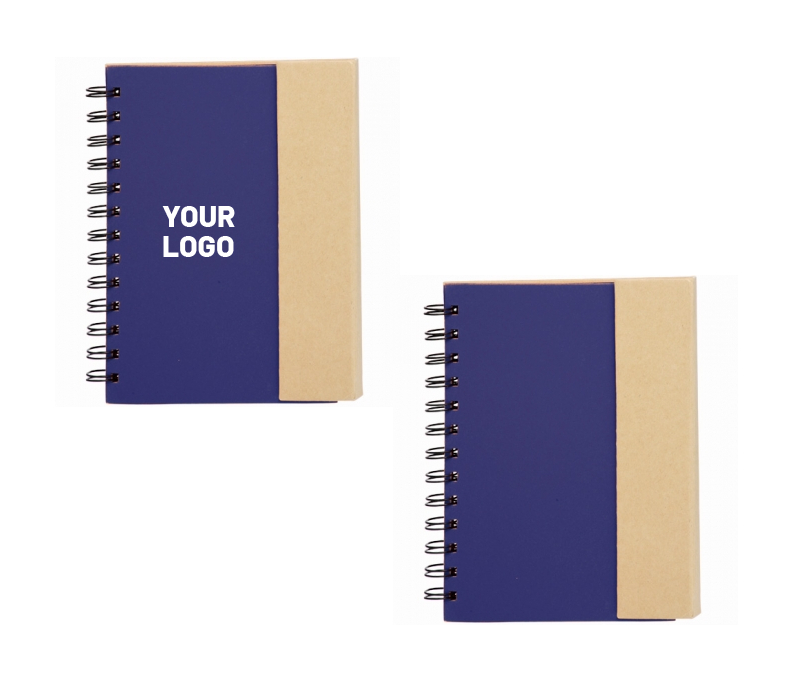 Eco-friendly Magnetic Two-Tone Spiral Notebook 3