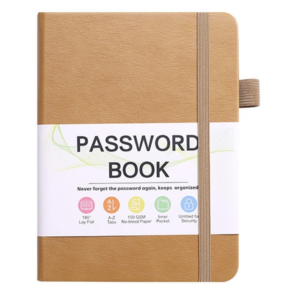 Password Book - 4.3" x 5.7" 3