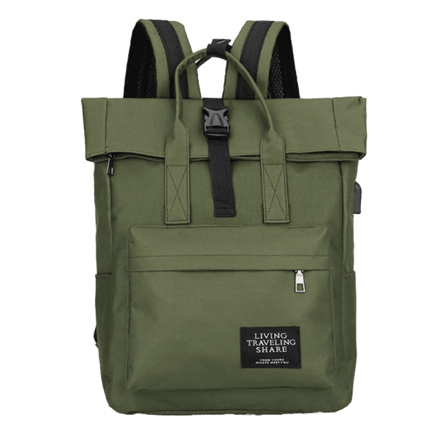 Forest-Style College Backpack 3