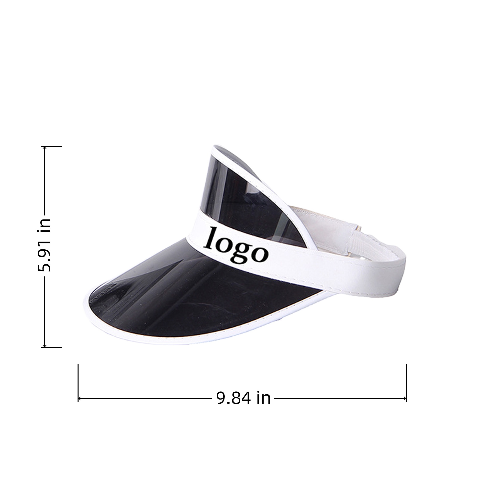 Transparent Advertising Sun Visor Summer Outdoor 3