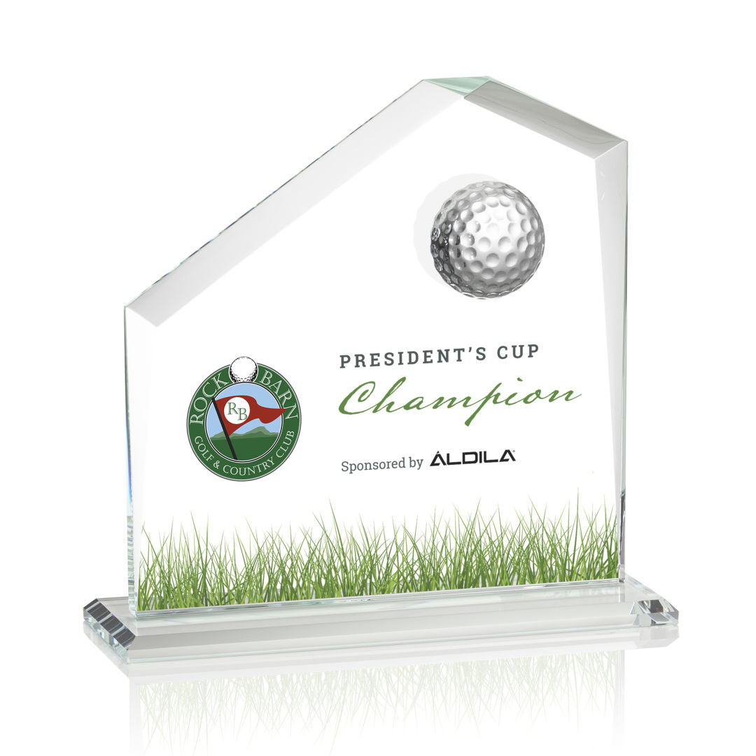 Andover VividPrint™ Golf Award - Clear 5