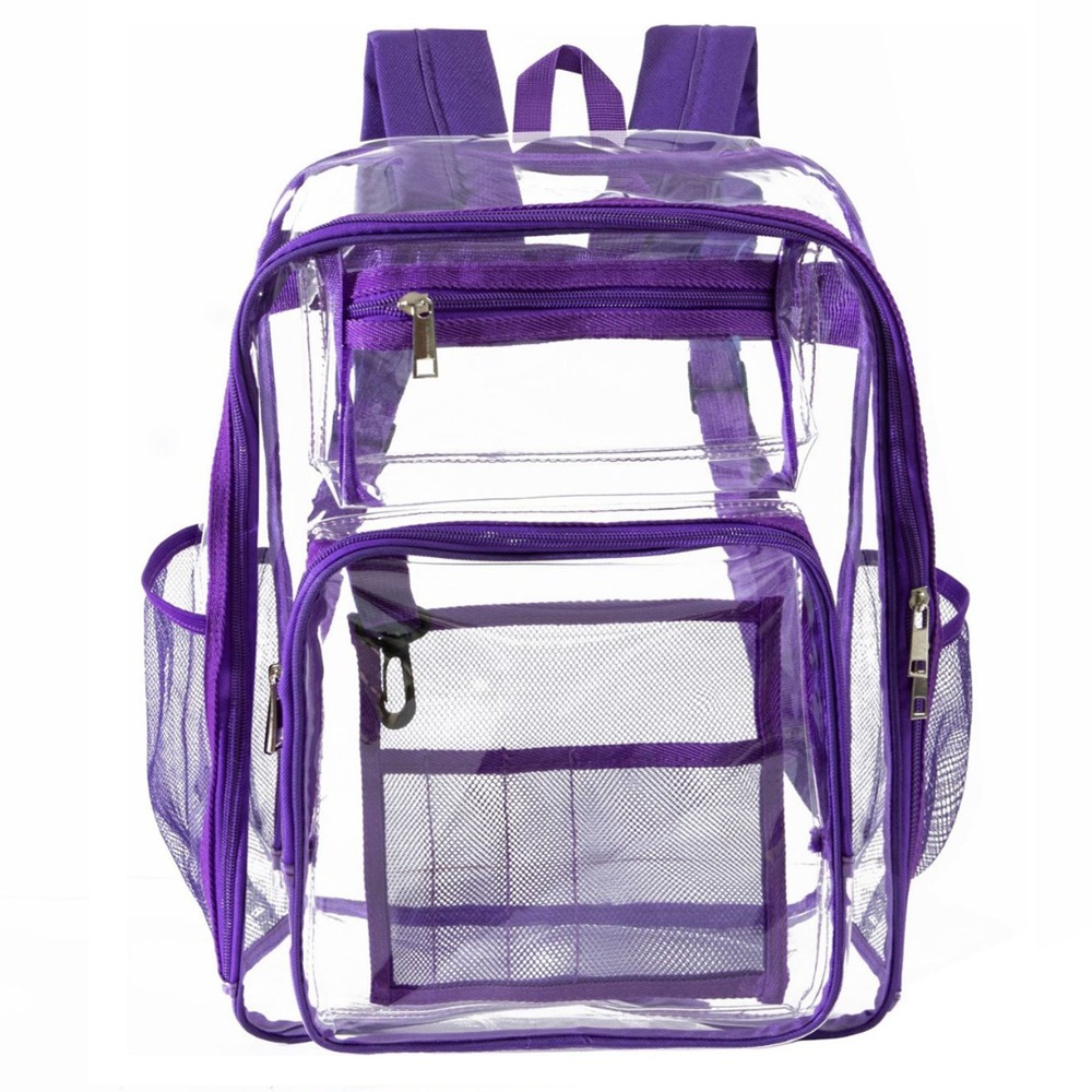 PVC Transparent Backpack 2