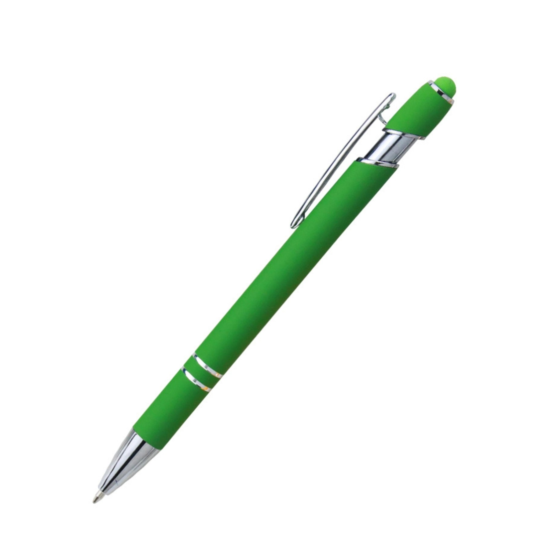 Soft-Touch 2 in 1 Metal Stylus Pen 9
