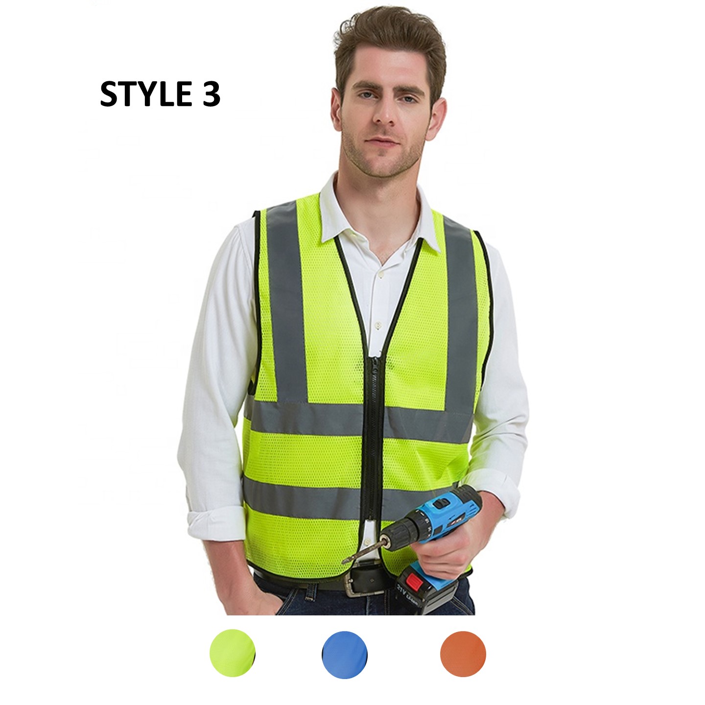 Custom Reflective Safety Vest 4