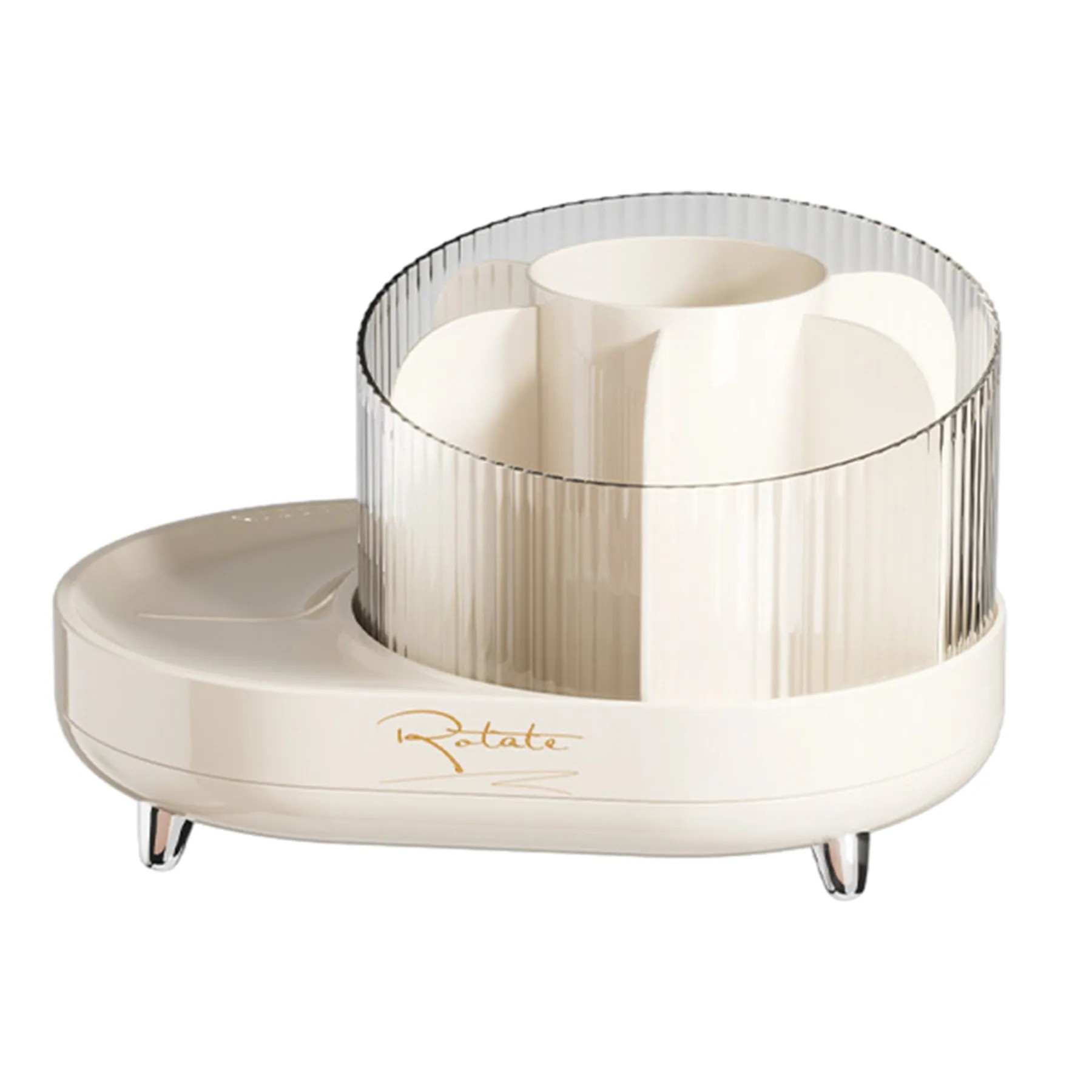 Rotating Cosmetics Desk Organizer 2
