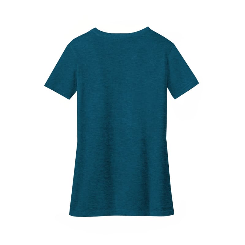District Women's Perfect Blend CVC V-Neck Tee. 18