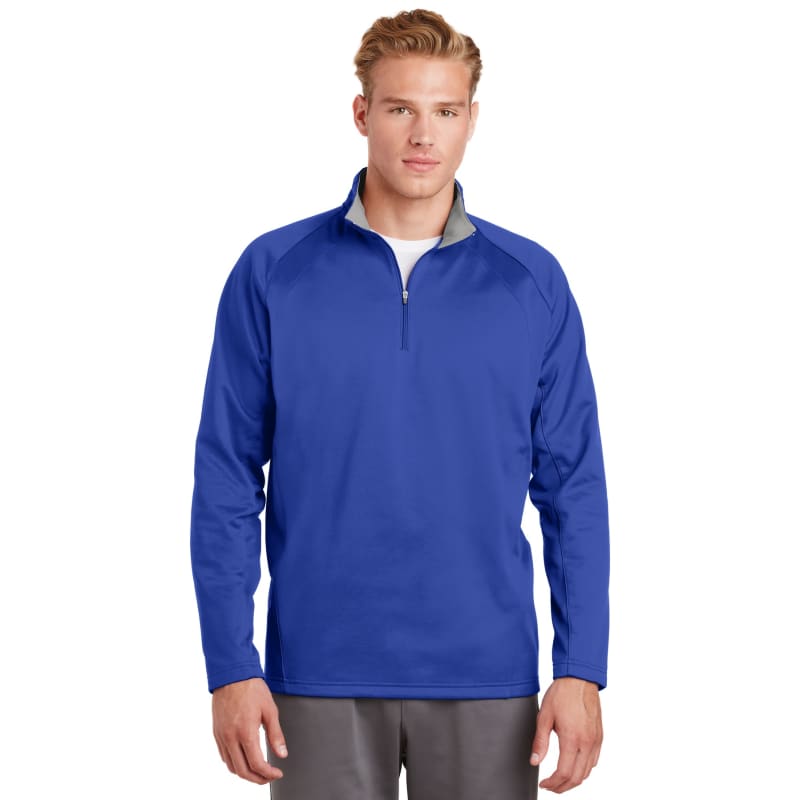 Sport-Tek Sport-Wick Fleece 1/4-Zip Pullover., custom hoodie or sweatshirt with logo imprint 5