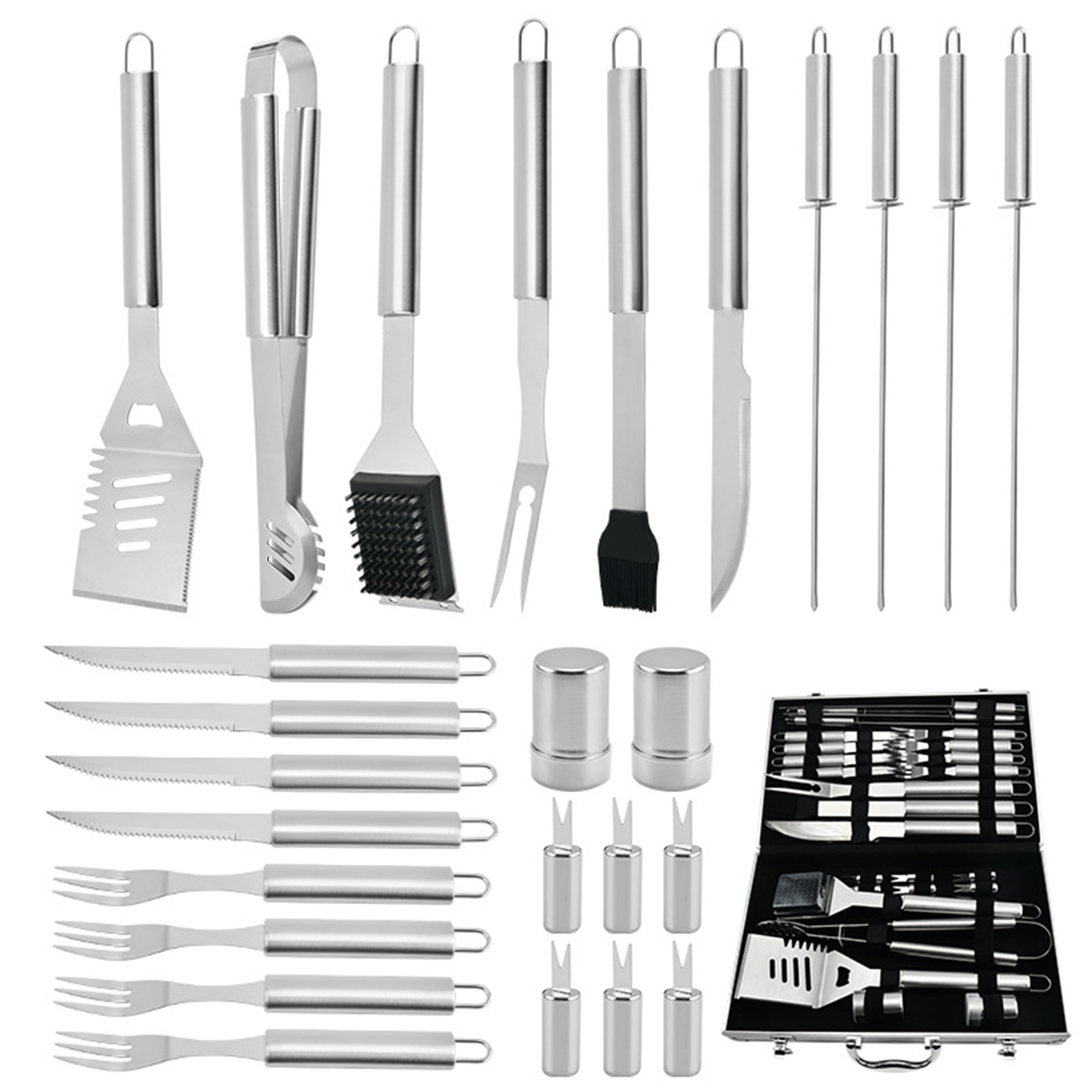 Functional Barbecue 30Pcs Kit 2