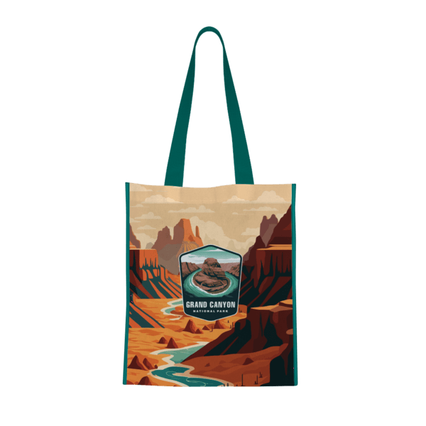 Import Square Off Laminated Non-Woven Tote 3