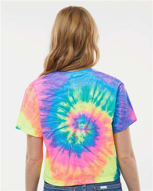 Women's Tie-Dyed Crop T-Shirt - 1050 28