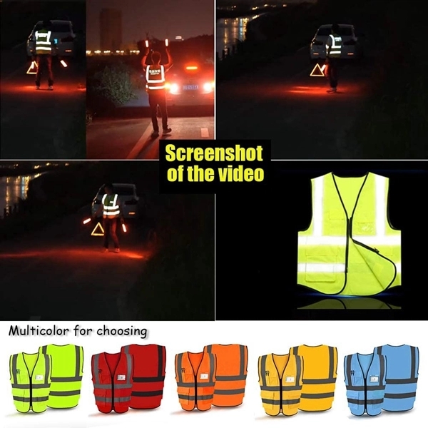 Reflective Vest Safety Workwear 1