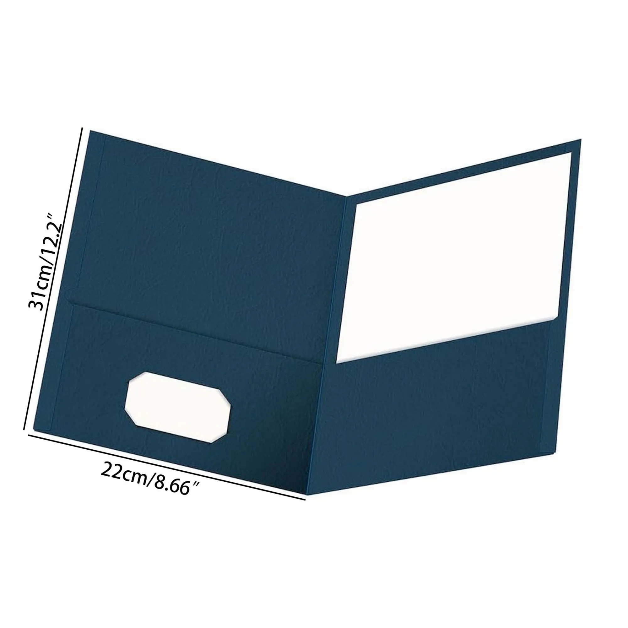 Textured Paper Twin-Pocket Folders 4