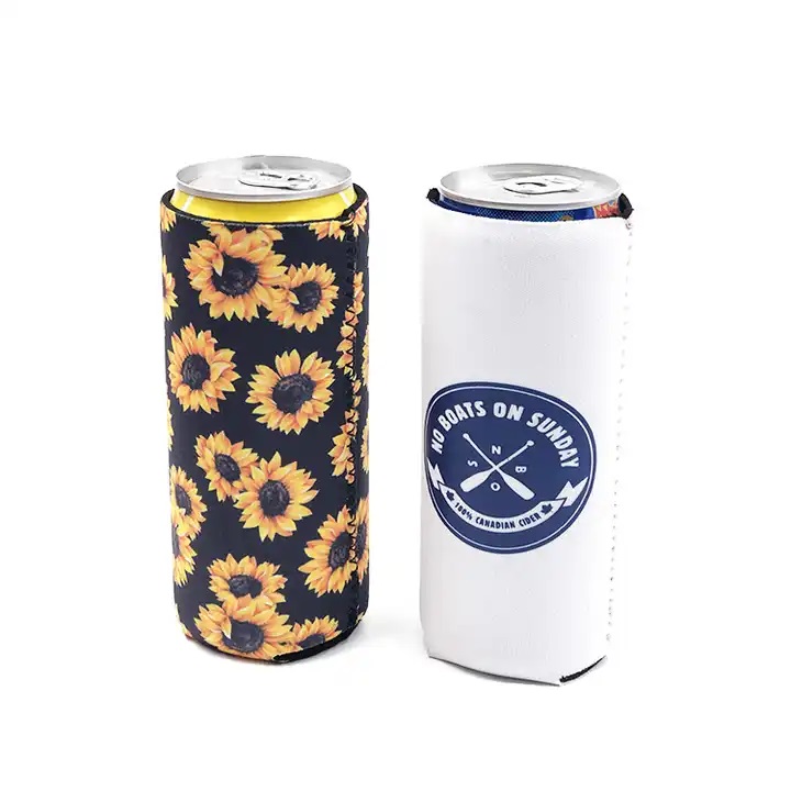 Neoprene 24oz Tall Boy Can Collapsible Cooler 6