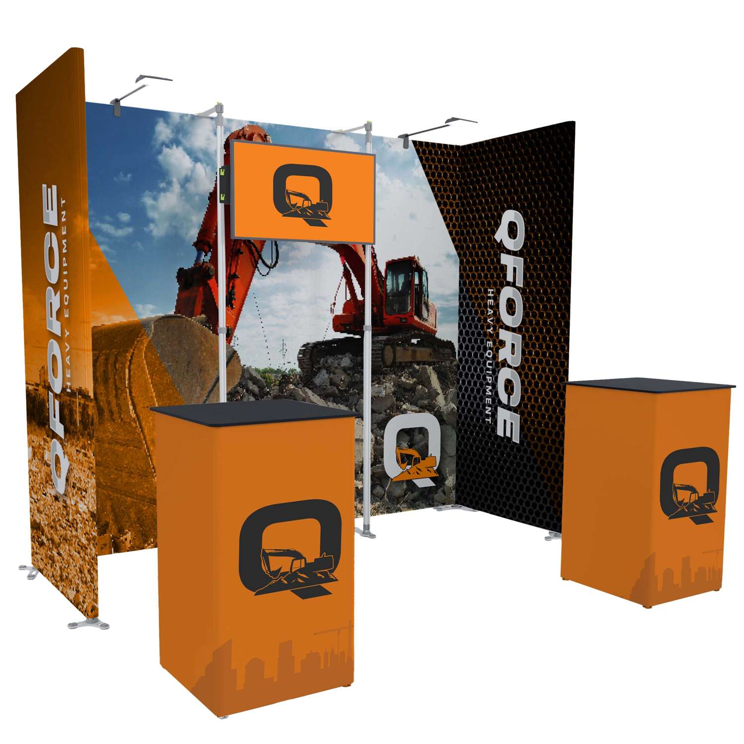 TRIGA® Go Modular Booth Kit 3 9