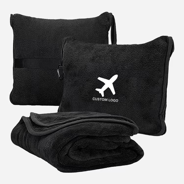 Travel Blanket and Pillow Set 2