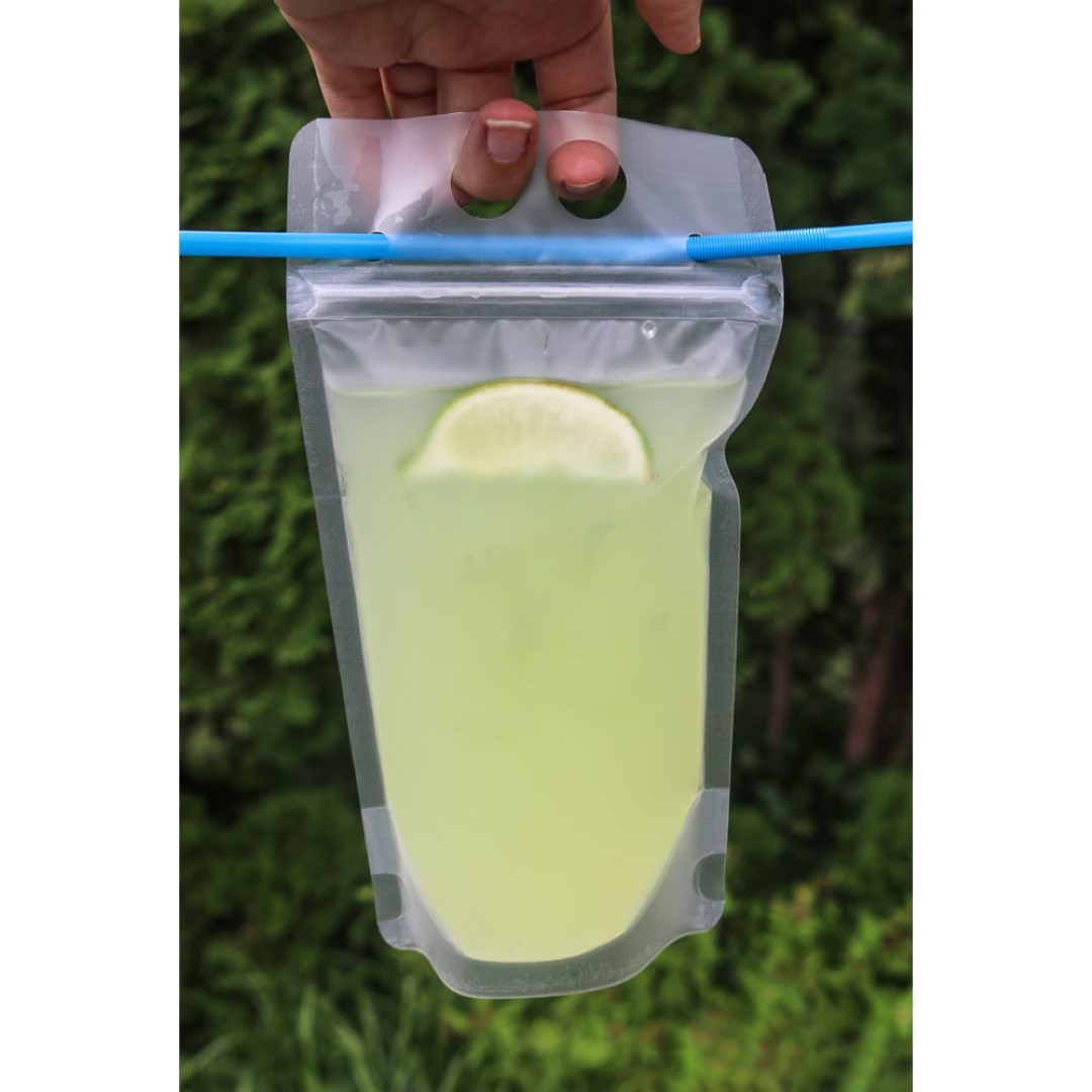 17 Oz Drink Pouch w/ Straw 3