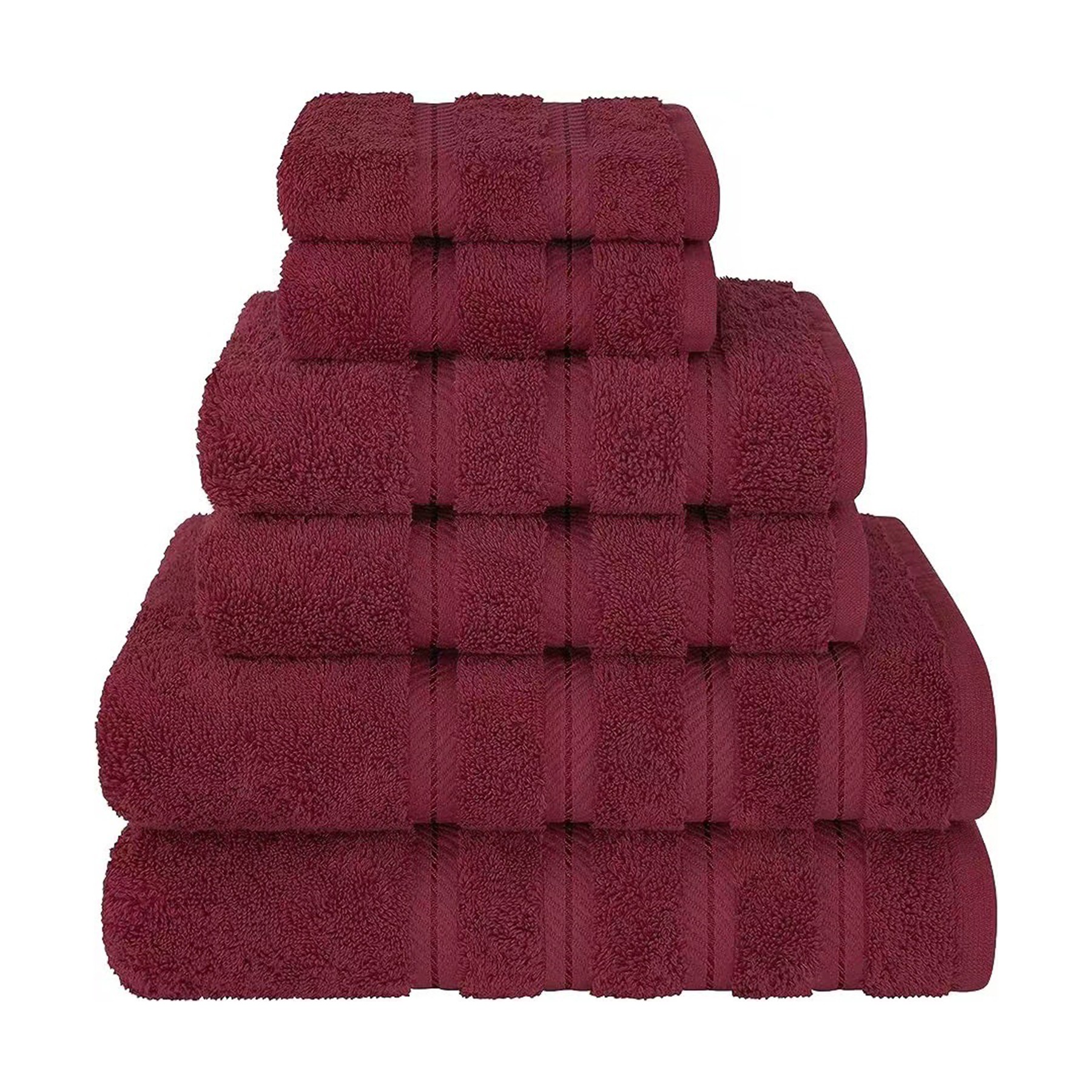 100% Cotton 6 Pieces Towel Set 13