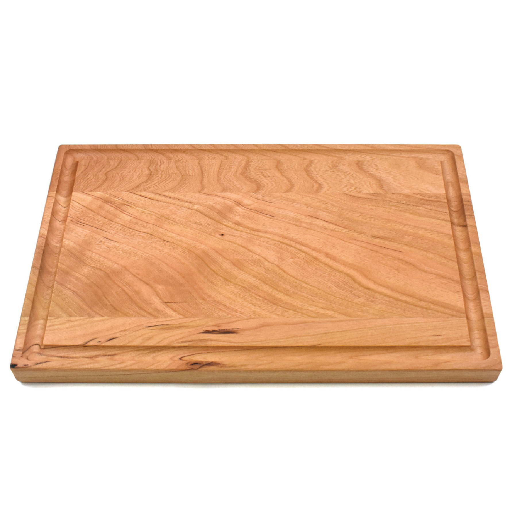 8" x 12" Cherry Rectangular Cutting Board with Juice Groove 8