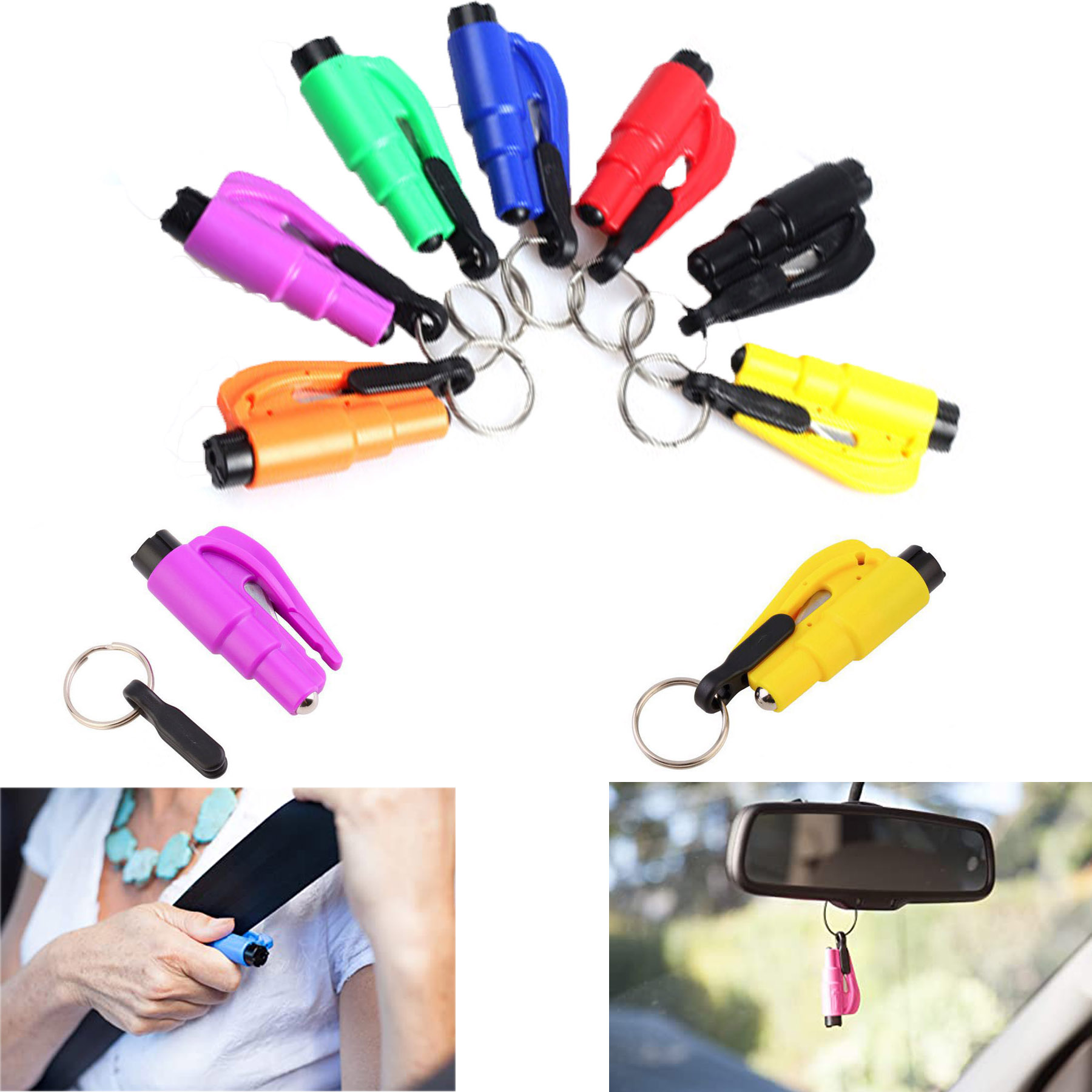 Mini Safety Hammer Keychain 2