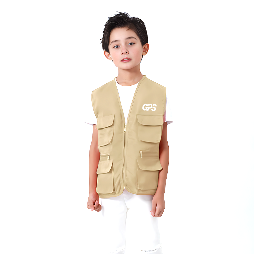Multifunctional outdoor activity vest for primary school children 9