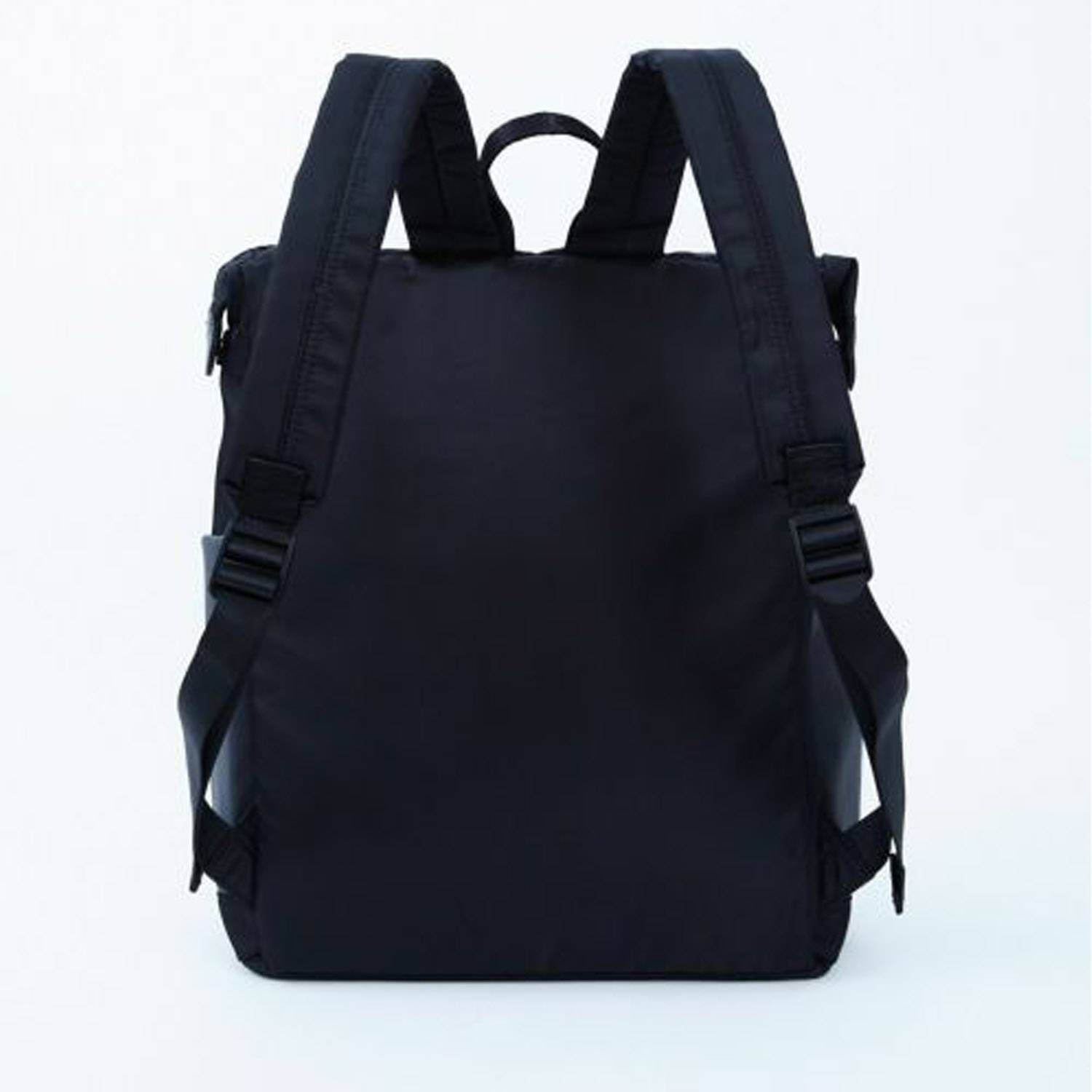PU Solid Color Large Capacity Travel Student Backpack 5